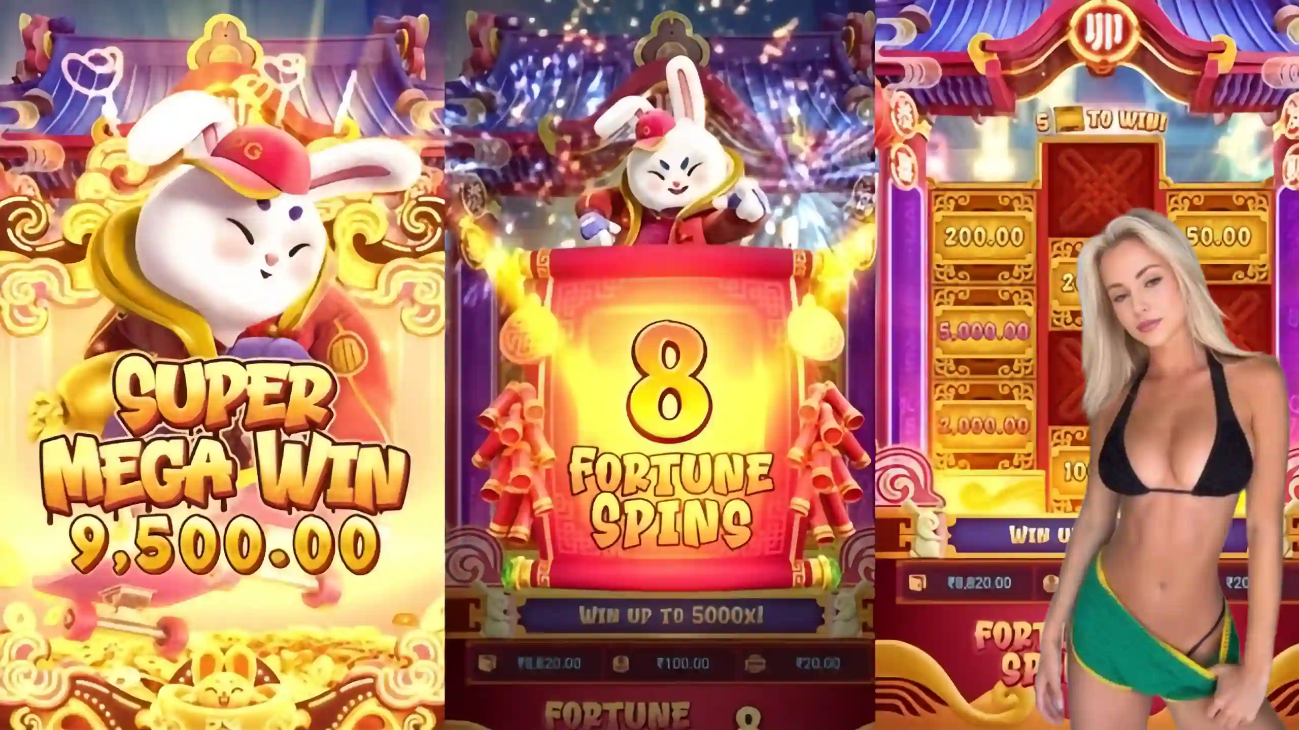 Wild Expansivo Fortune Rabbit dj9 - Coelho Dourado que Expande